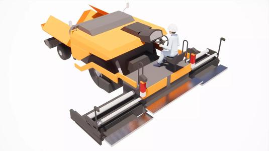 asphalt wiper truck
