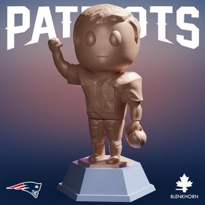 TOM BRADY STATUE: NFL DOUBLE BIT