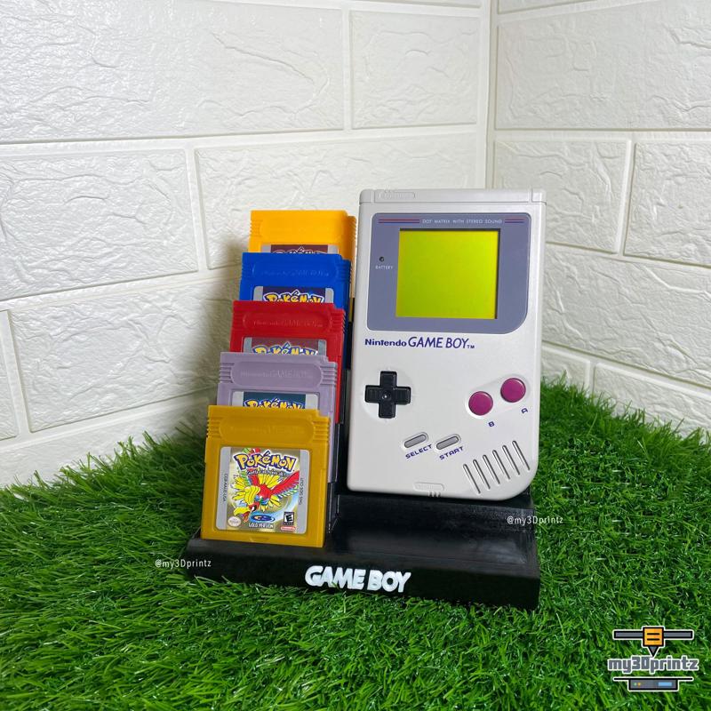 GAMEBOY CLASSIC - DMG01 STAND WITH 5X GAME CARTRIDGES HOLDER