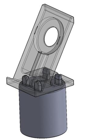 Universal wireless charger Mount
