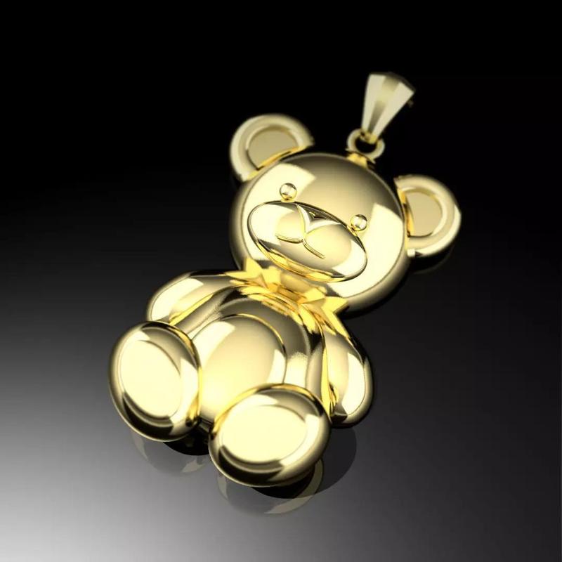 TEDDY BEAR pendant plain