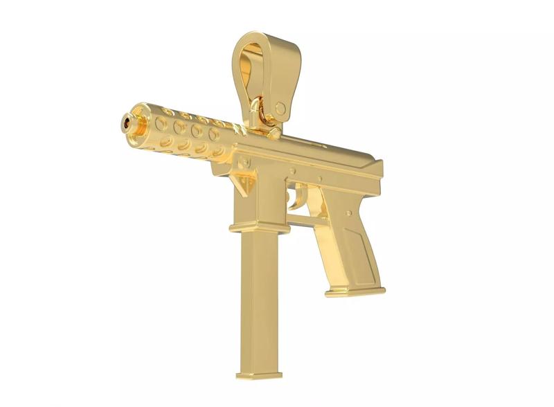 TEC-9 Pistol Pendant