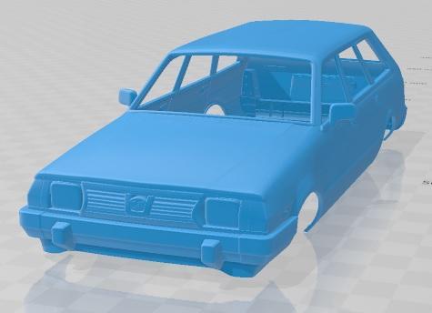 Subaru Leone Estate 1978 Printable Body Car