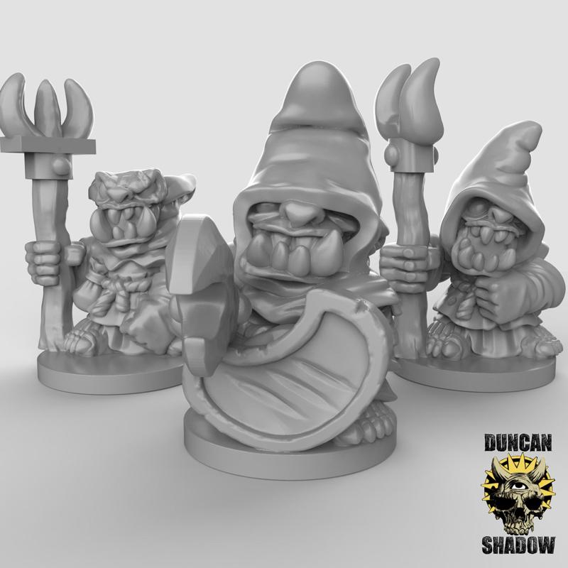 15mm Goblin Herder  (Pre Supported)