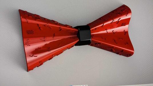 3D Printed Resin Bow Tie - Construction Design