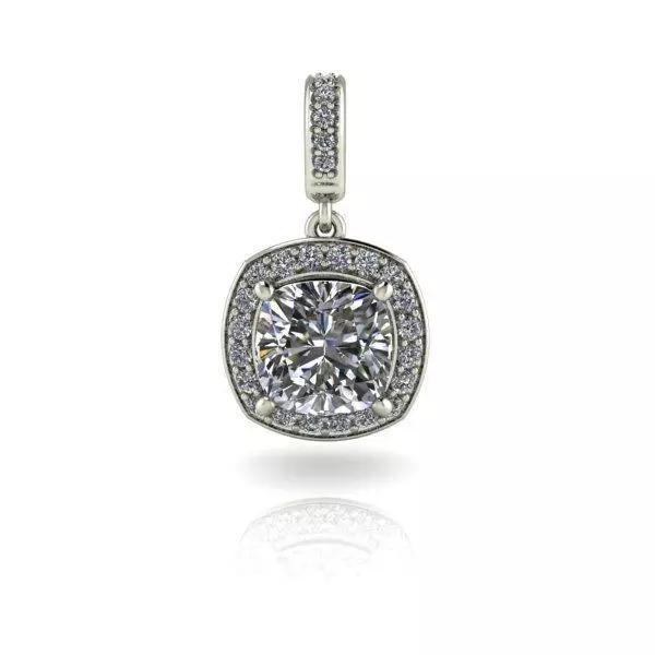 CJC616 Ladies womans womens diamond ruby emerald Pendants