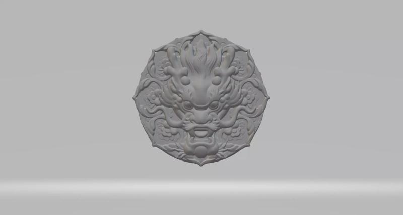 Chinese Dragon Pendant