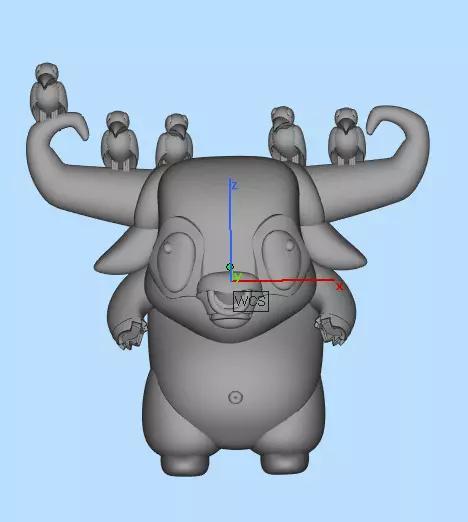 Adorable Bull Toy 3D Printable Model -