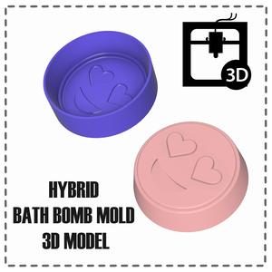 Love Emoji Bath Bomb Mold