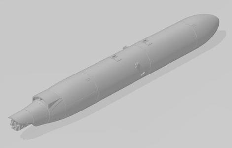 72 SCALE SUU- 23 GUN POD LOOK-ALIKE