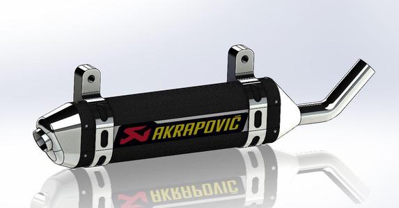 Exhaust system ARX 540/X-RIDER/REELY