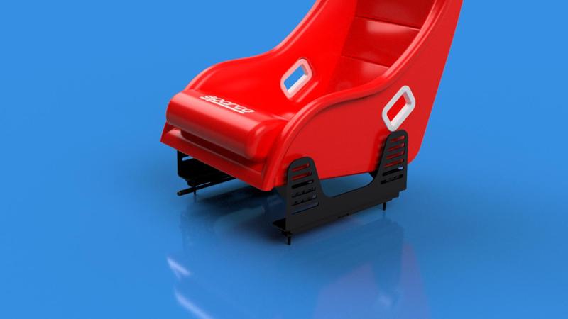 Adjustable Bucket Seat Bracket Mounting Aluminium Profile Sim Racing Rig