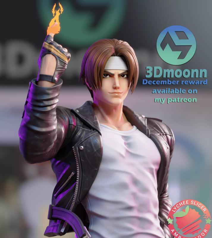 Kyo Kusanagi - the king of fighters - stl