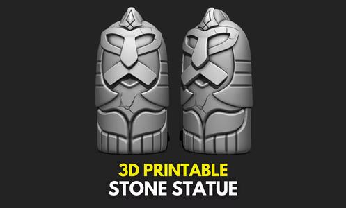 Stone Statue STL 3D File for 3D Printing