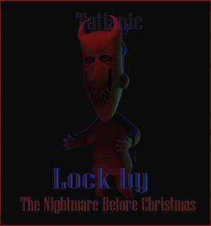 👺Lock By The Nightmare Before Christmas character sculpture 3D STL (KEYCHAIN)👺