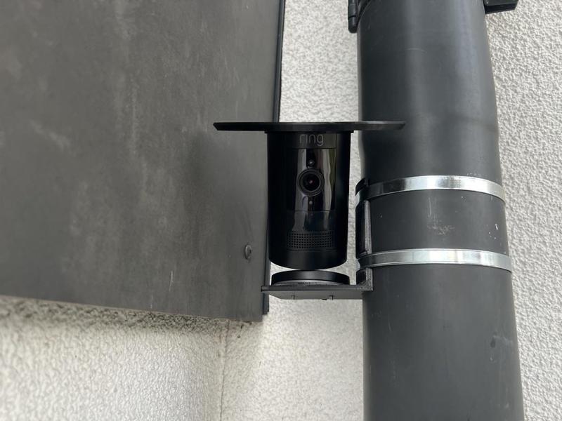 Ring StickUpCam gutter bracket - gutter bracket