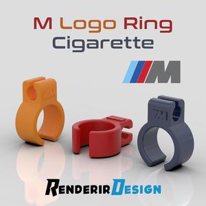 M Logo Ring Cigarette