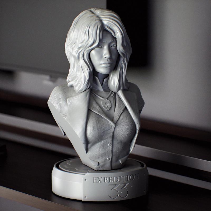 Lune Bust from Clair Obscur Expedition - Lune Bust from Clair Obscur Expedition 33 Clair Obscur