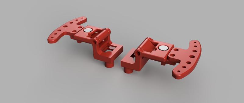 Thrustmaster F1 wheel addon magnetic shifter (T300, TX, TS-PC, Etc.)