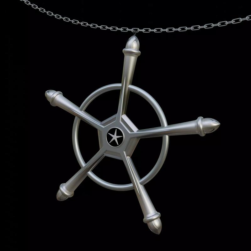 Anime Bleach Quincy Ishida Uryuu Necklace