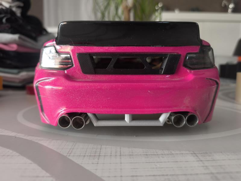 Muffler bracket BMW M2 F22 APlastics