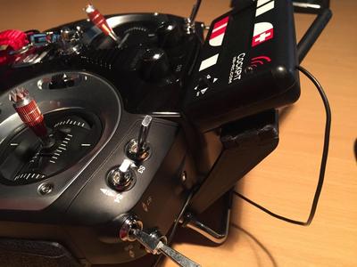 Graupner MZ18 / MZ24 IISI telemetry holder