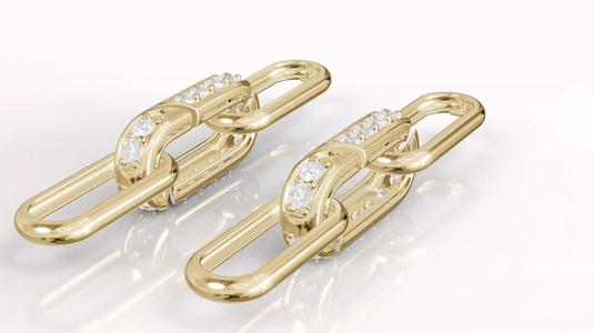 Jewelry Diamond Earring Model EAT03