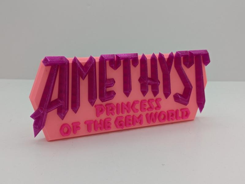 Amethyst - comic book logo