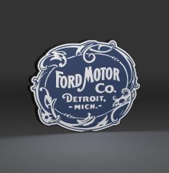 Classic Ford Logo Lightbox