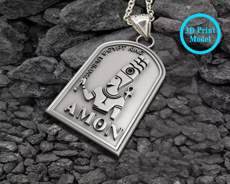 AMON ANCIENT EGYPTIAN KING PENDANT