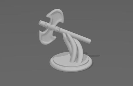 Spiritual weapon Axe