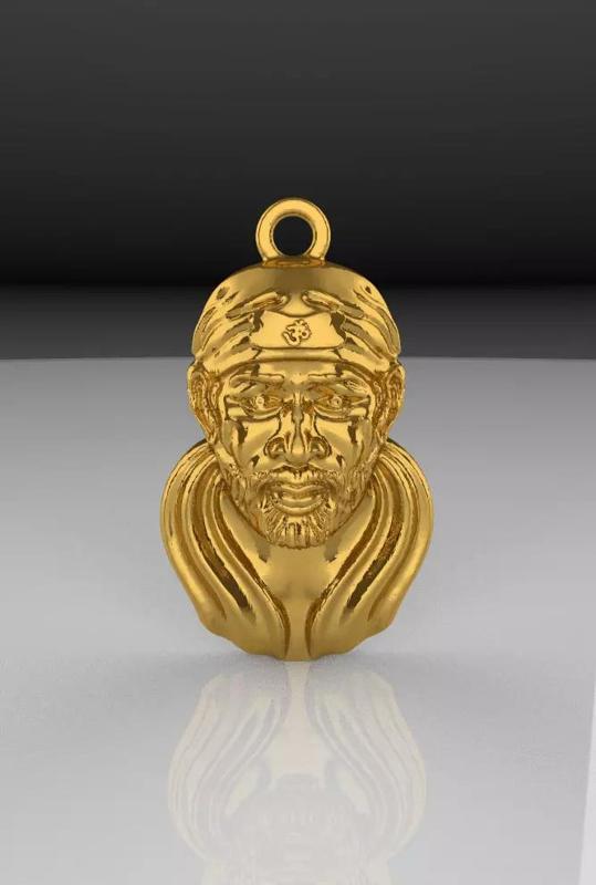0204 - Sai Baba Pendant