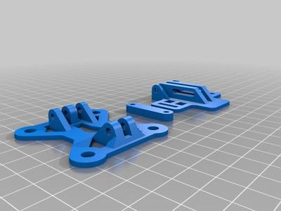 EMAX 250 - RunCam HD & Mobius CAM camera tray - 0 to 45 degree