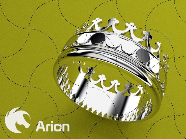 Fine Jewelry, Crown Style Ring 02