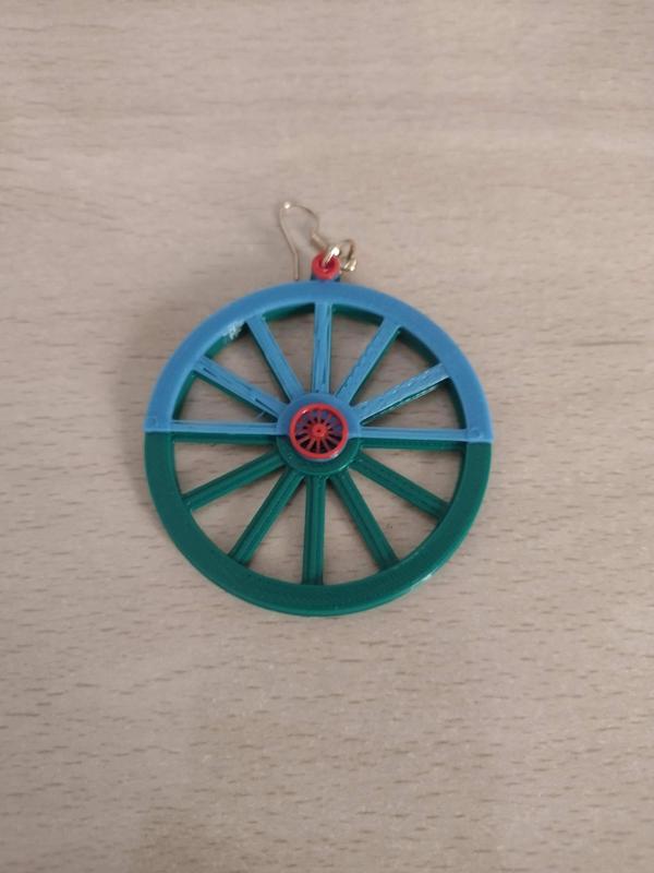 Gypsy pendant earring