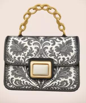 ornate handbag