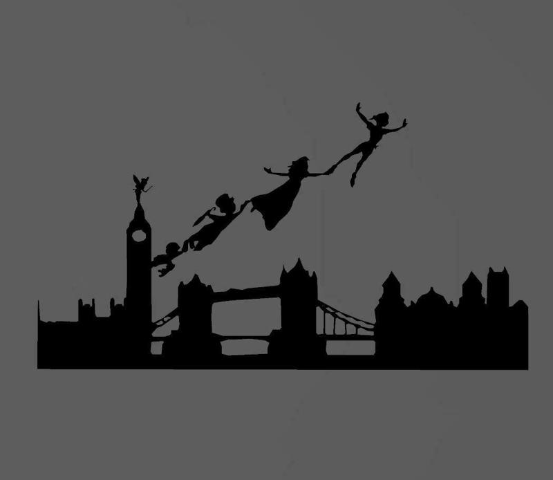 Peter pan - Wendy - Jean - Michel - london - scene - Disney