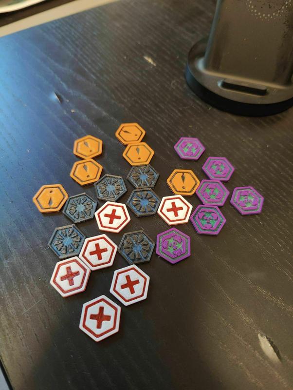 Stargrave tokens - double sided