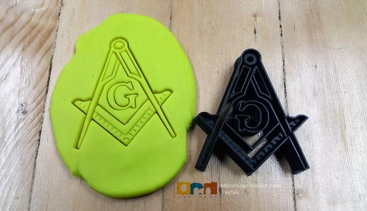 Freemasonry Logo cookie cutter