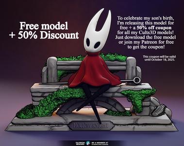 Hollow Knight Silksong - Fan Art - 50% Discount GIFT