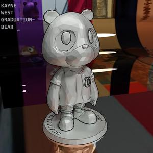 KAYNE WEST GRADUATION BEAR