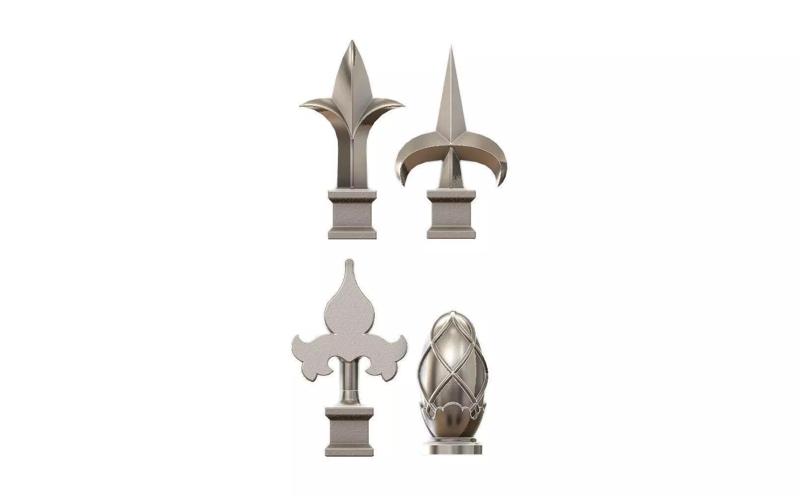 Cast iron spears designs