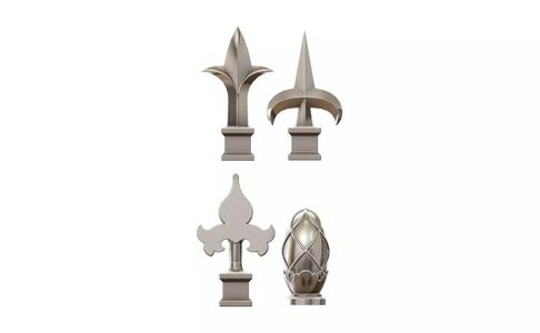 Cast iron spears designs