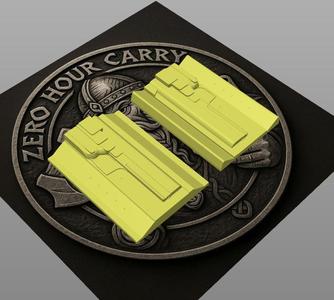 Staccato XC Straight Drop OWB Holster Mold Compatible with Staccato P XL C2 2011 Series