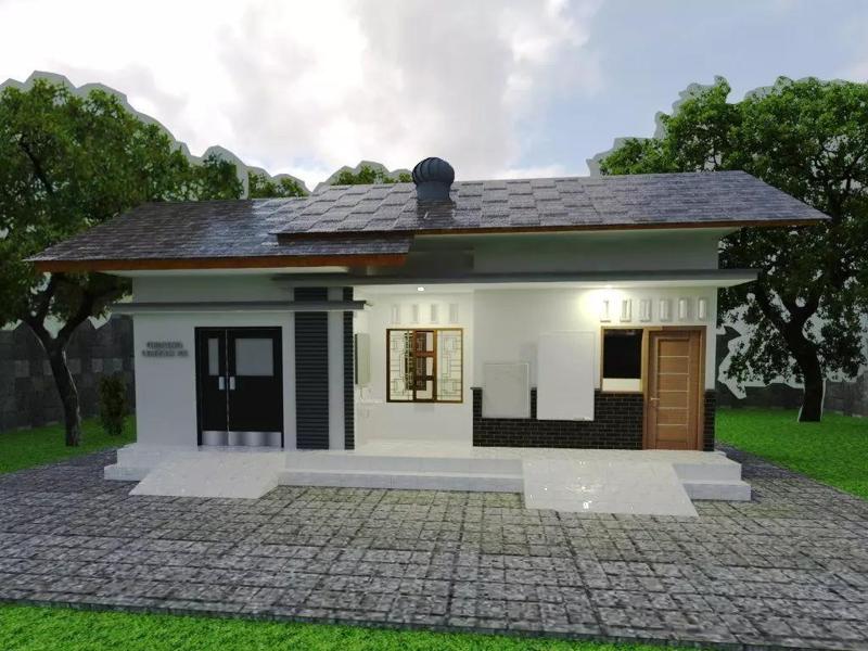 hospital waste warehouse B3 3d model