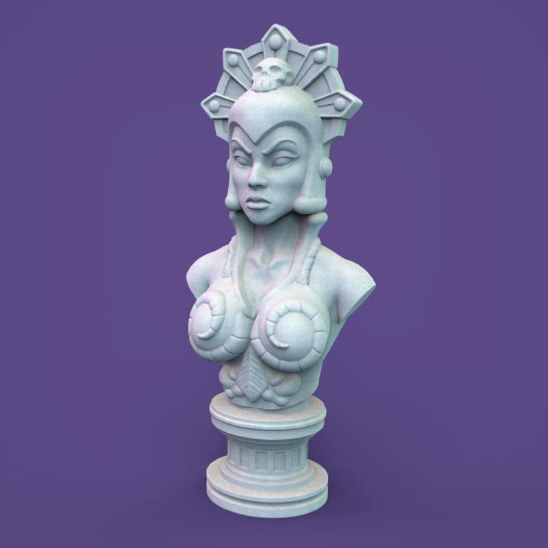 Evil Warrior Goddess Lyn Mini Bust