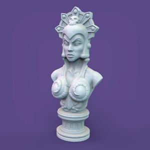 Evil Warrior Goddess Lyn Mini Bust