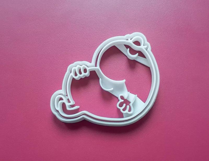 Mr Lazy Cookie Cutter