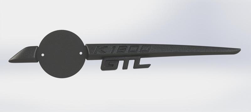 BMW Motorrad K48 Side Emblem K 1600 GTL Lettering RIGHT 51148545116