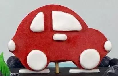 STL cars car cake topper
